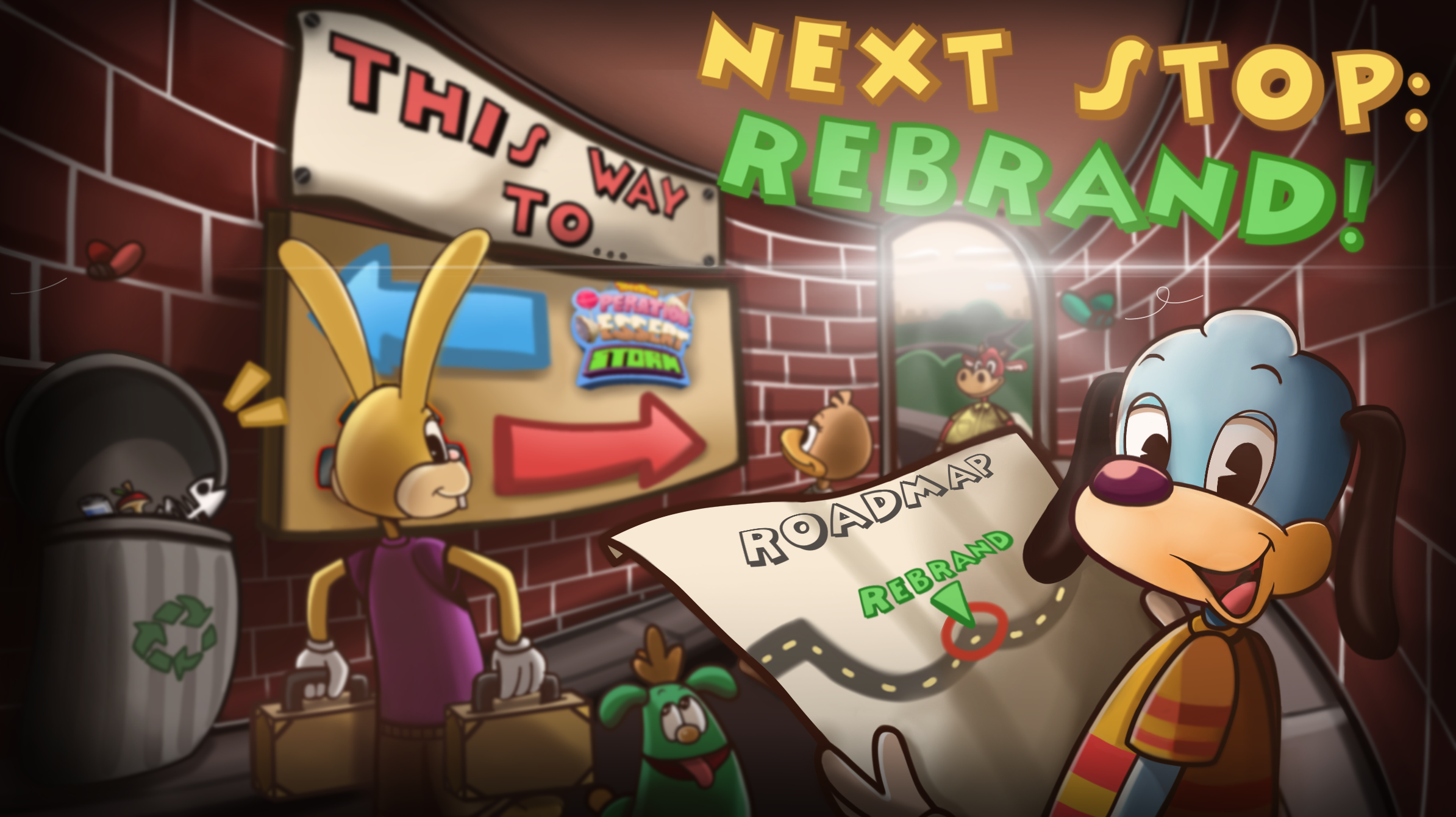 Next Stop: REBRAND!